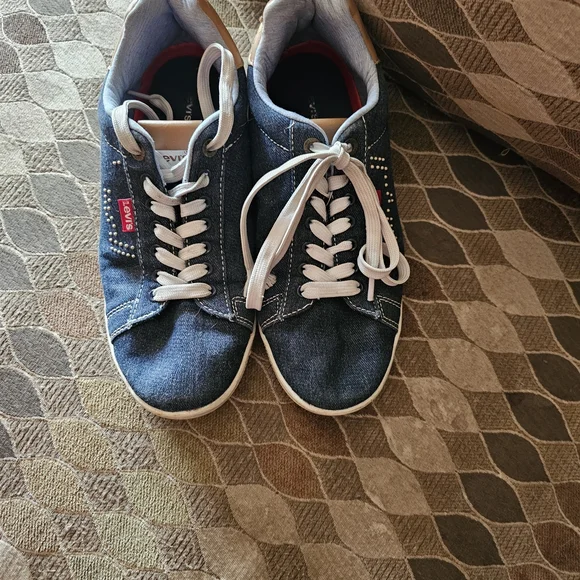 Levi's Denim and White Sneakers - Picture 1 of 4